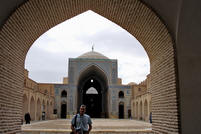 Interno moschea del jameh a Yazd