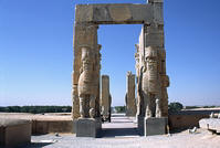 Porta monumentale d'ingresso a Persepoli