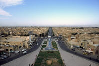 Vista su Yazd