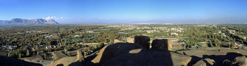 Panoramica dal cimitero zoroastriano di Isfahan