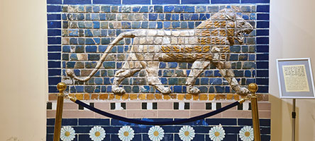 Museo di Baghdad, leone della porta di Ishtar a Babilonia