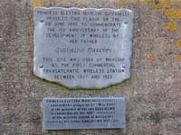 Marconi memorial a Connemara 