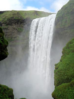 La cascata di Skógafoss