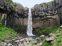 La cascata di Skaftafell