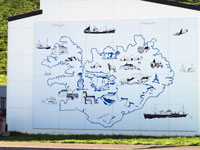 Mappa dell'Islanda a Suðureyri