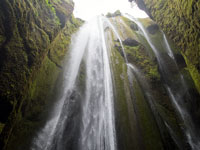 La cascata di Gljúfrafoss