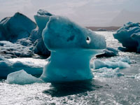 Iceberg a Jökulsárlón