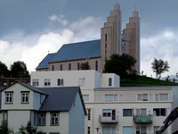 La chiesa di Akureyri