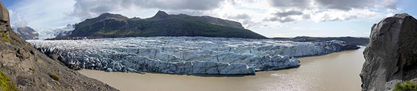 Il ghiacciaio di Svínafellsjökull