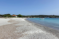 La spiaggia di Santa Maria all'isola Santa Maria