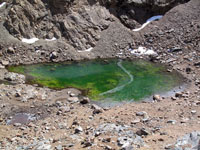 Un laghetto glaciale
