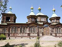 La chiesa ortodossa in legno di Karakol