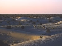 Deserto al tramonto verso Gao