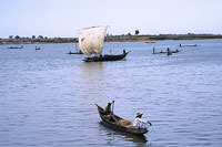 Barche sul Niger