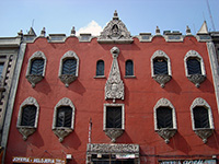 Edificio coloniale a Città del Messico