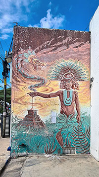 Murale a Tulum