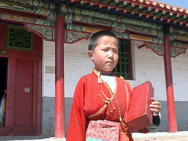 Giovanissimo monaco a Shank