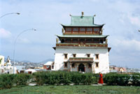 Il Magjid Janraisig Süm, a Gandan, Ulaan Bataar