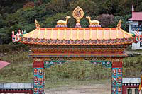 L'ingresso del monastero di Tengboche