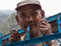 Un tipo tibetano a Chame
