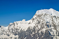 L'Annapurna III e una punta di Machapuchare