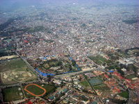 Kathmandu dall'alto
