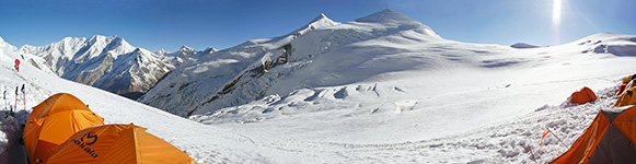 Panorama dal campo uno