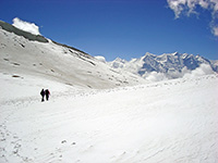 Il Dhampus Pass a 5260 m