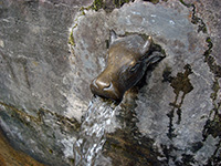 Fontana lungo la Kali Gandaki