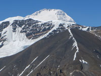 Il Dhaulagiri, 8167 m, dal passo Jungben