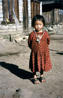 Bambina del Khumbu