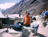 Madre e figlia Sherpa