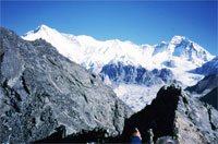 Panorama dalla cima del Gokyo Ri