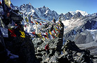 La cima del Gokyo Ri