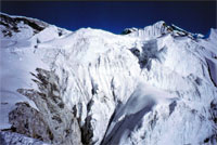 Sul ghiacciaio dell'Island Peak (Imja Tse, 6189 m)