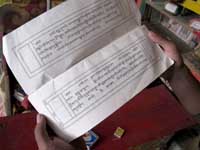 Scritture tibetane sacre a Tashi gompa