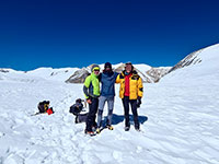 Davide, Matteo e Giuseppe al Saribung La 6042 m
