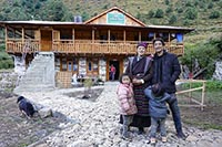 La famiglia Sangmu & Tsering Norkey a Chhokang Paro