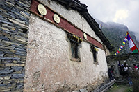 Il gompa di Gonhgye, 3450 m