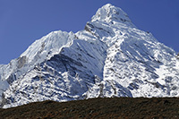 La vetta del Ganesh NW, o Ganesh II, 7118 m