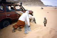 Spanciamento su una duna