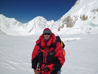 Giuseppe al Gasherbrum La - 6400 m