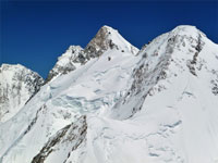 Il Gasherbrum II dal C3 del GI