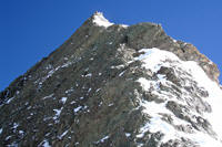 La cima centrale del BP, 8013 m