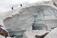 Ponte di ghiaccio nei pressi di Concordia