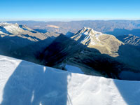 Panorama dalla vetta del Tocllaraju