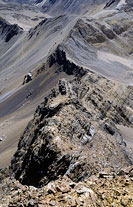 Huayhuash - La cresta del Cerro Mexico