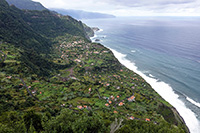 La costa nord di Madeira 