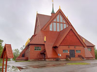 La chiesa di Kiruna - Lapponia