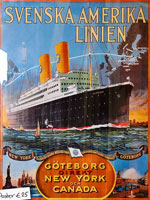 Poster d'epoca a Stoccolma